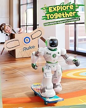 ROYPEKO Amazon.com: Ruko 1088 Green Robot and 8809 Remote Control
